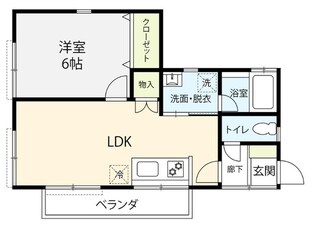 ツインハイムの物件間取画像